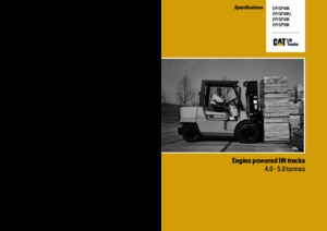 Автонавантажувач дизельний Caterpillar DP40K