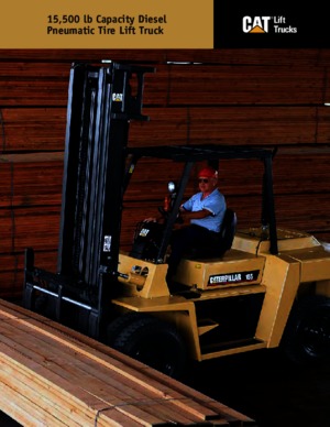 Автонавантажувач дизельний Caterpillar DP70