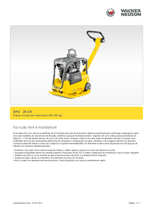 Реверсивні віброплити Wacker Neuson DPU 2560H
