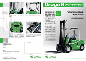 Автонавантажувач дизельний Cesab Drago 350 H