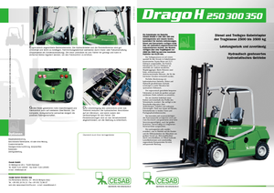 Автонавантажувач дизельний Cesab Drago 350 H