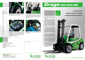 Автонавантажувач дизельний Cesab Drago 400