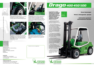 Автонавантажувач дизельний Cesab Drago 400