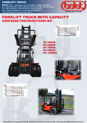 Автонавантажувач дизельний Belet DV 100 BVB