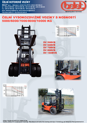 Автонавантажувач дизельний Belet DV 60 BVB