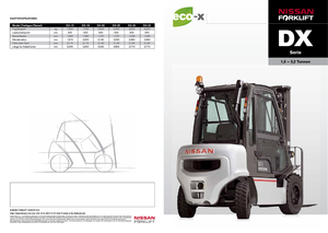 Автонавантажувач дизельний Nissan DX 15