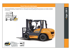 Автонавантажувач дизельний OMG Ergos 100 D