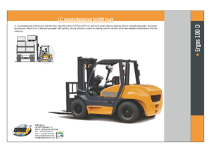 Автонавантажувач дизельний OMG Ergos 100 D