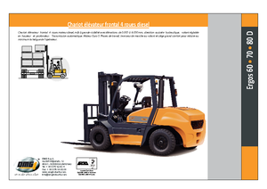 Автонавантажувач дизельний OMG Ergos 70 D