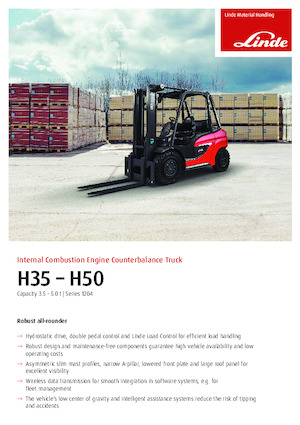 Дизельні вибухозахищені навантажувачі Linde H 45/600 D 