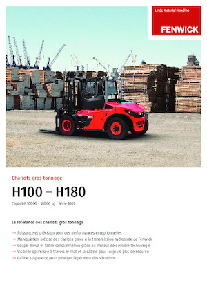 Дизельні вибухозахищені навантажувачі Linde H100/1200