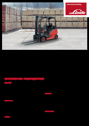 навантажувач з вилковим захватом LPG Linde H50T EVO