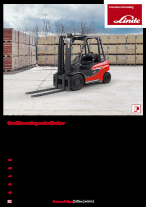 Дизельні вибухозахищені навантажувачі Linde H25D