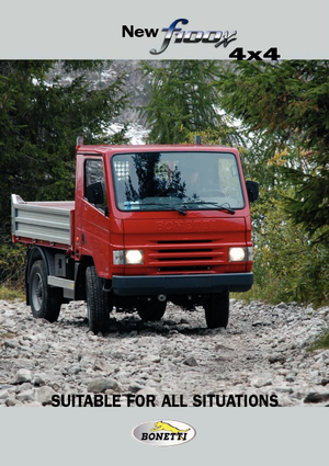 Муніципальний багатофункціональний транспортний засіб Дизель Bonetti F 100 X