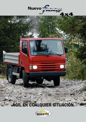 Муніципальний багатофункціональний транспортний засіб Дизель Bonetti F 100 X
