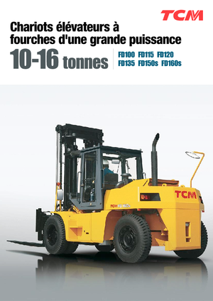 Позашляхові навантажувачі TCM FD 115-4