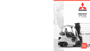 Автонавантажувач дизельний Mitsubishi FD20CN