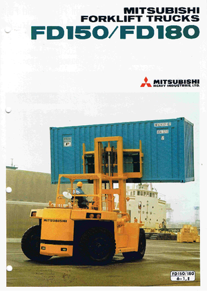 Автонавантажувач дизельний Mitsubishi FD 150