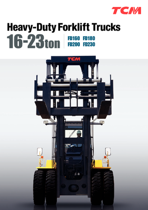 Позашляхові навантажувачі TCM FD 200-3