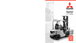 Автонавантажувач дизельний Mitsubishi FD25N