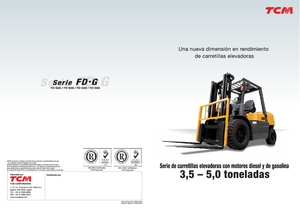 Автонавантажувач дизельний TCM FD 35 T 2