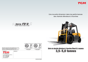 Автонавантажувач дизельний TCM FD 35 T 2