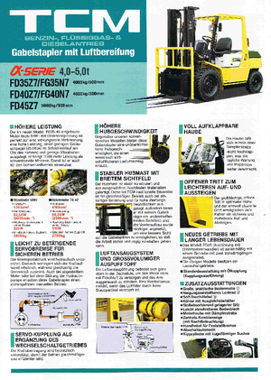 Автонавантажувач дизельний TCM FD 45 Z 7