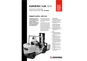 Автонавантажувач дизельний Mitsubishi FD 40 N