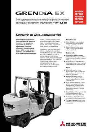 Автонавантажувач дизельний Mitsubishi FD 50 CN