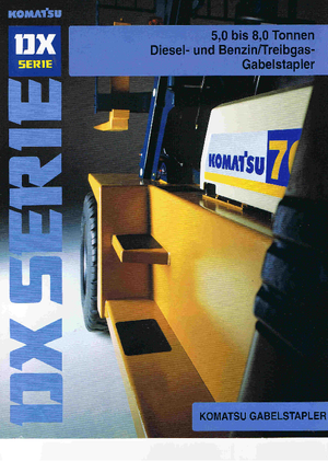 Автонавантажувач дизельний Komatsu FD 80-6