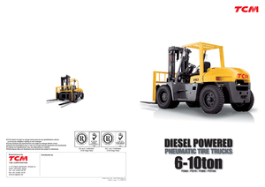Автонавантажувач дизельний TCM FD 100-2