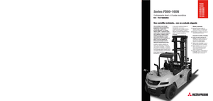 Автонавантажувач дизельний Mitsubishi FD100N