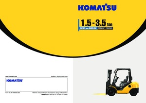 Автонавантажувач дизельний Komatsu FD 30 T 14