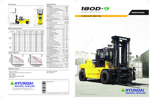 Автонавантажувач дизельний Hyundai 180D-9