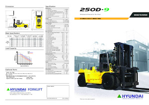 Автонавантажувач дизельний Hyundai 250D-9