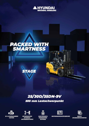 Автонавантажувач дизельний Hyundai 35DN-9V