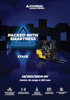 Автонавантажувач дизельний Hyundai 35DN-9V