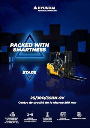 Автонавантажувач дизельний Hyundai 35DN-9V