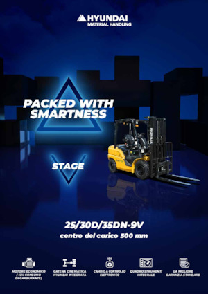 Автонавантажувач дизельний Hyundai 35DN-9V