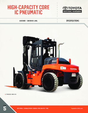 Автонавантажувач дизельний Toyota 2THD220-24