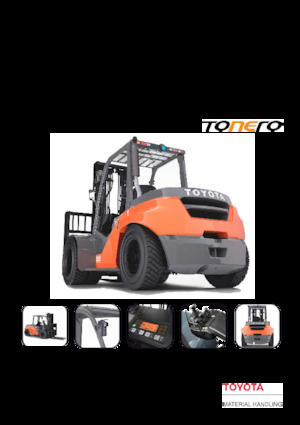 Автонавантажувач дизельний Toyota 40-8 FD 60N 