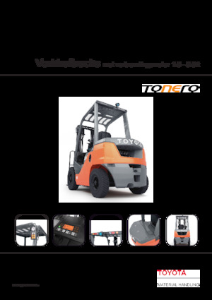 Автонавантажувач дизельний Toyota 52-8 FDJF 35 