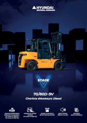 Автонавантажувач дизельний Hyundai 70D-9V