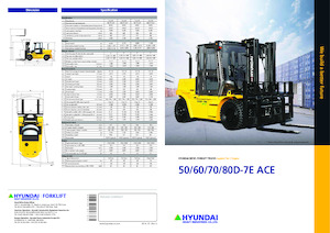 Автонавантажувач дизельний Hyundai 80D-7E ACE