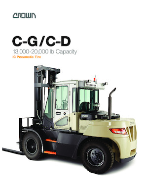 Автонавантажувач дизельний Crown CD60S-7