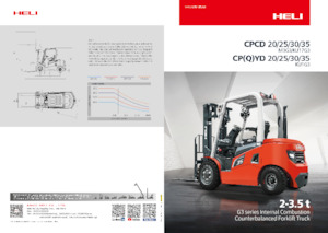 Автонавантажувач дизельний Heli CPCD25