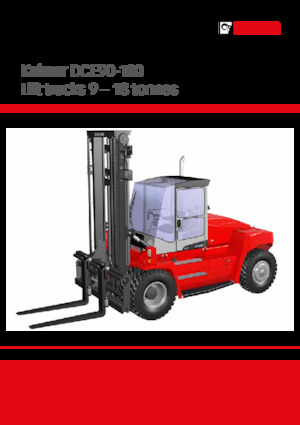 Автонавантажувач дизельний Kalmar DCE 160-9