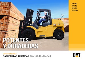 Автонавантажувач дизельний Caterpillar DP100N3