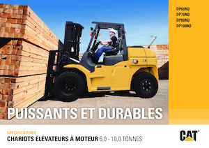 Автонавантажувач дизельний Caterpillar DP70N3