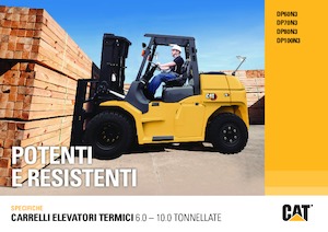 Автонавантажувач дизельний Caterpillar DP100N3